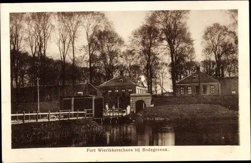 Ak Bodegraven Südholland, Fort Wierikkerschans