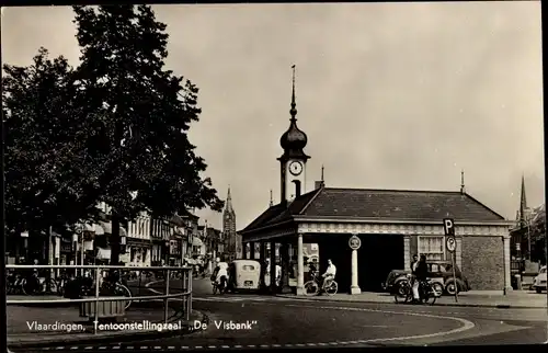 Ak Vlaardingen Südholland, Tentoonstellingzaal De Visbank