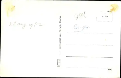 Ak Haaften Gelderland, Ned. Herv. Kerk