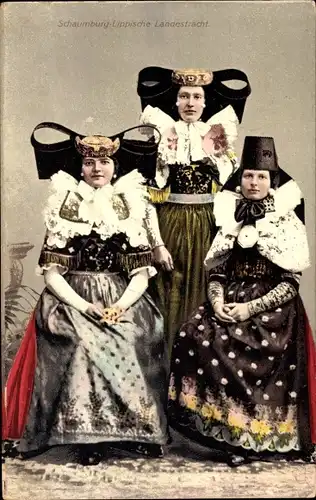 Ak Schaumburg-Lippische Landestracht