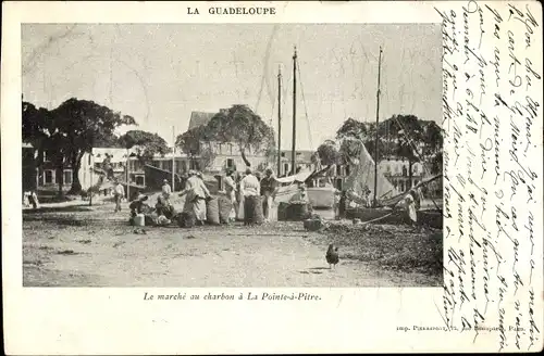 Ak Pointe a Pitre Guadeloupe, Le marché au charbon