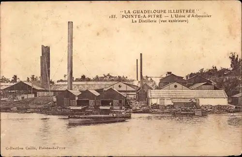 Ak Pointe a Pitre Guadeloupe, L'Usine d'Arboussier La Distillerie