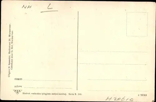 Ak Koog aan de Zaan Nordholland Niederlande, De St. Jacob, Pelmolen