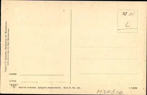 Ak Zaandam Zaanstad Nordholland, Westzijde, De Eikenboom Houtzaagmolen