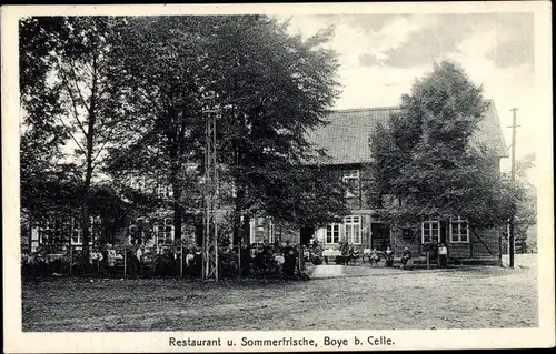Ak Boye Celle in Niedersachsen, Restaurant und Sommerfrische
