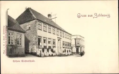 Ak Schleswig an der Schlei, Höhere Töchterschule