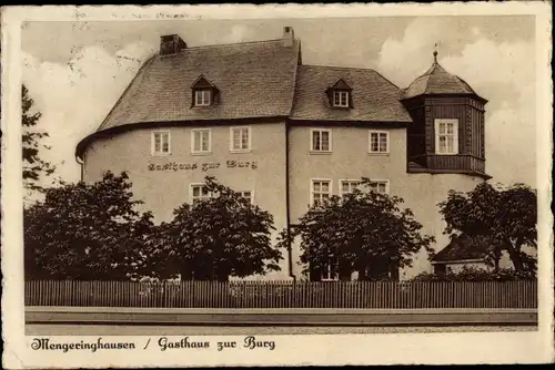 Ak Mengeringhausen Bad Arolsen in Hessen, Gasthaus zur Burg