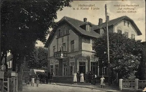 Ak Heikendorf an der Kieler Förde, Hotel und Restaurant Zur Hoffnung