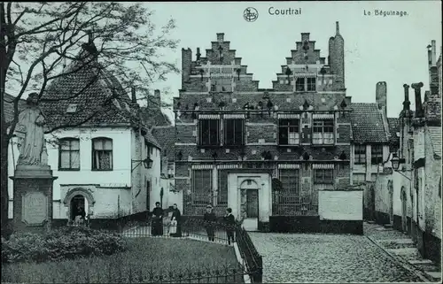 Ak Kortrijk Courtrai Westflandern, Le Beguinage