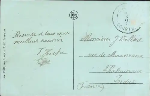 Ak Kortrijk Courtrai Westflandern, Le Beguinage