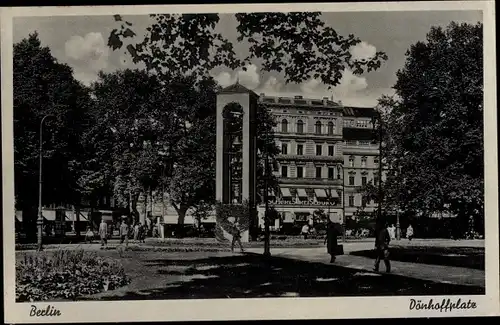 Ak Berlin Mitte, Dönhoffplatz, Geläut, Reisebüro