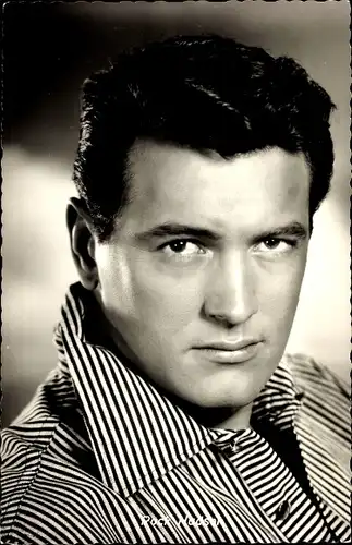 Ak Schauspieler Rock Hudson, Portrait