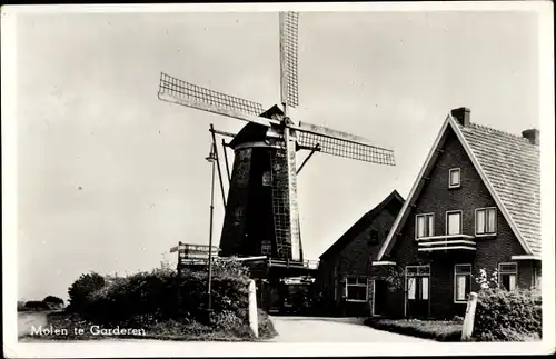 Ak Garderen Gelderland, Windmühle