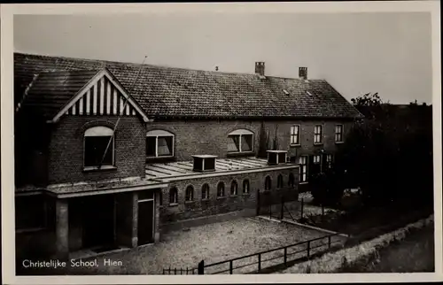 Ak Hien Neder Betuwe Gelderland, Christelijke School