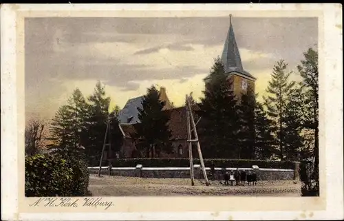 Ak Valburg Gelderland Niederlande, Ned. Herv. Kerk