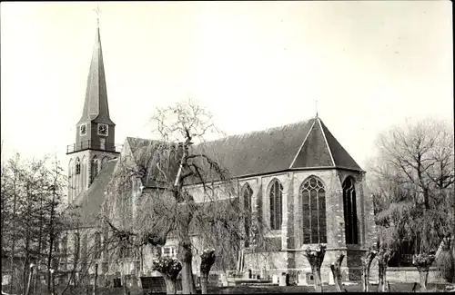 Ak Geervliet Südholland Niederlande, Ned. Herv. Kerk