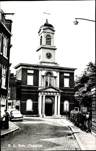 Ak Overschie Rotterdam Südholland, R. K. Kerk