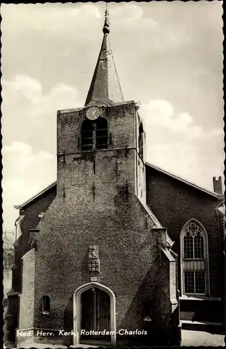 Ak Charlois Rotterdam Südholland Niederlande, Ned. Herv. Kerk