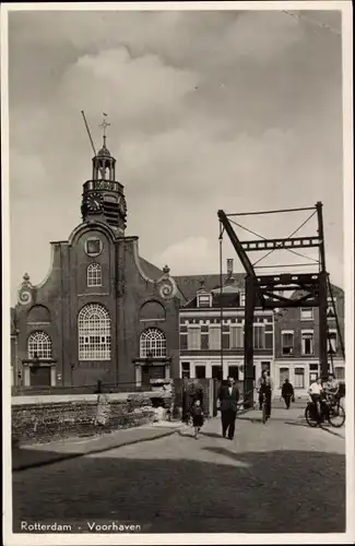 Ak Rotterdam Südholland Niederlande, Voorhaven