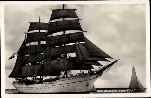 Ak Segelschulschiff Gorch Fock