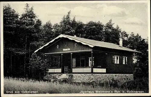 Ak Volkmarsen in Hessen, Jägerhaus Weidmann's Ruh