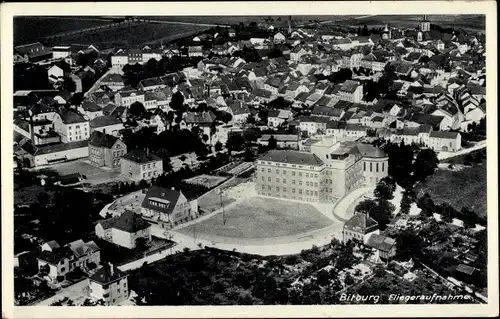 Ak Bitburg in der Eifel, Fliegeraufnahme