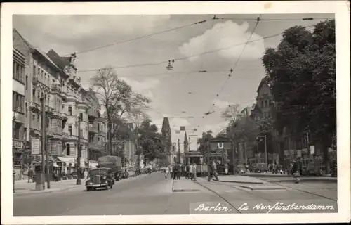 Foto Ak Berlin Charlottenburg, Kurfürstendamm, U-Bahn