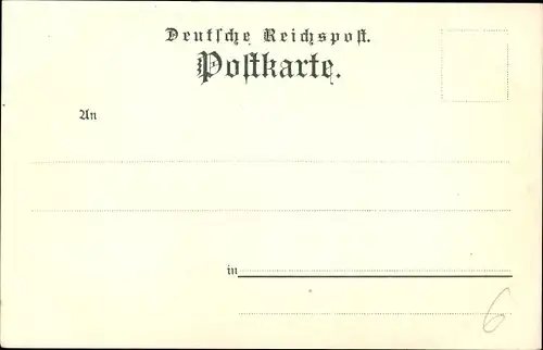 Litho Altenau Clausthal Zellerfeld im Oberharz, Teilansicht des Ortes