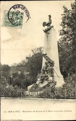 Ak Bar le Duc Meuse, Monument