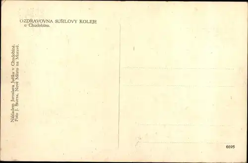 Ak Chudobín Chudwein Region Olmütz, Ozdravovna Susilovy Koleje