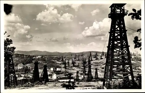 Ak Moreni Rumänien, Oil fields at Moreni