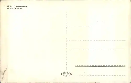 Ak Sedlec Kuttenberg Mittelböhmen, Kloster,Innenansicht