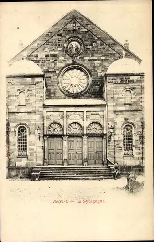 Judaika Ak Belfort Beffert Beffort Territoire de Belfort, La Synagogue, Synagoge
