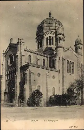 Judaika Ak Dijon Côte d'Or, La Synagogue