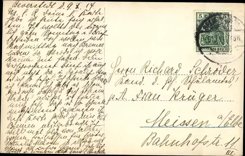 Ak Deutsches U Boot, SM U 9, Weddigen, HMS Aboukir, HMS Hogue, HMS Cressy, 22. September 1914