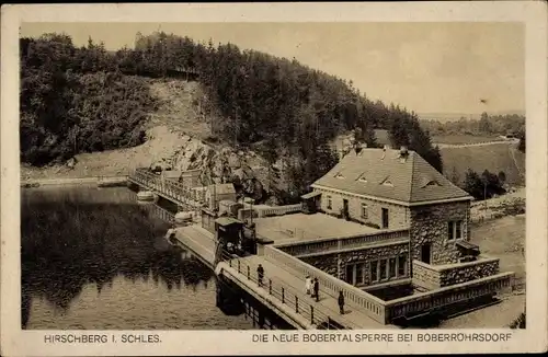 Ak Siedlęcin Boberröhrsdorf Schlesien, Neue Bobertalsperre