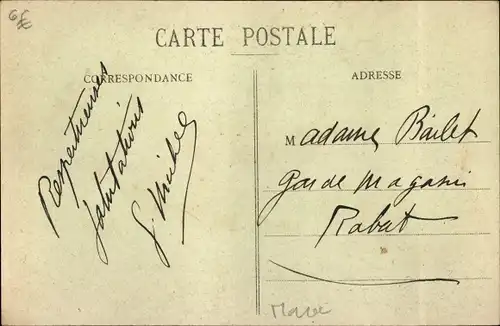 Ak Fès Fez Marokko, Entree principale de la Place de Dar Dhibagh