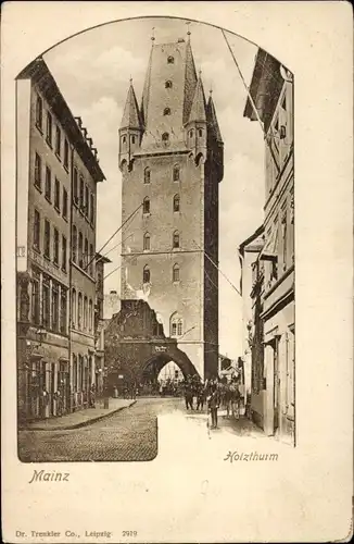 Ak Mainz am Rhein, Holzthurm