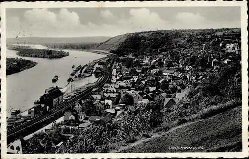 Ak Vallendar am Rhein, Panorama