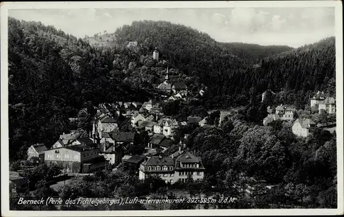 Ak Bad Berneck im Fichtelgebirge Bayern, Panorama