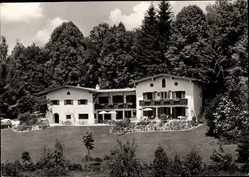 Ak Oberschönau Schönau am Königssee Oberbayern, Hotel Georgenhof