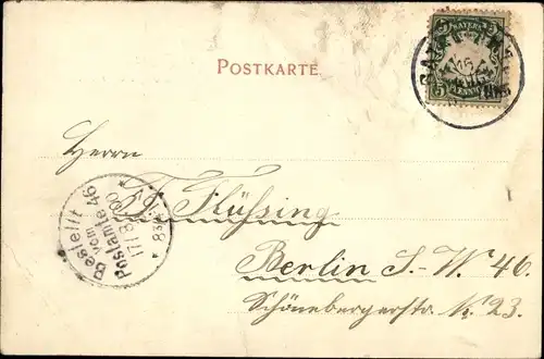 Ak Bayreuth in Oberfranken, Königl. Opernhaus