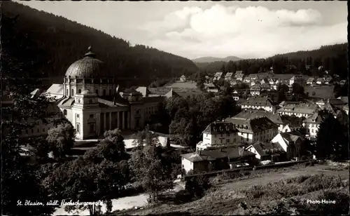 Ak Sankt Blasien im Schwarzwald, Teilansicht