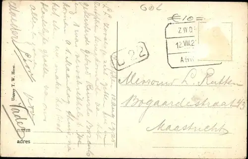 Ak Zutphen Gelderland, Watertoren