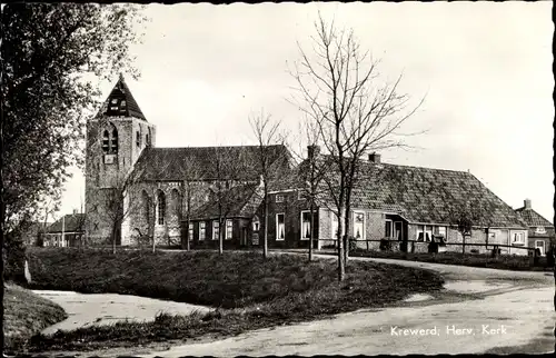 Ak Krewerd Groningen, Herv. Kerk