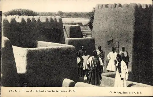 Ak Tchad Tschad, Sur les terrasses