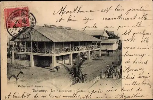 Ak Dahomey Benin, Le Restaurant à Cotonou