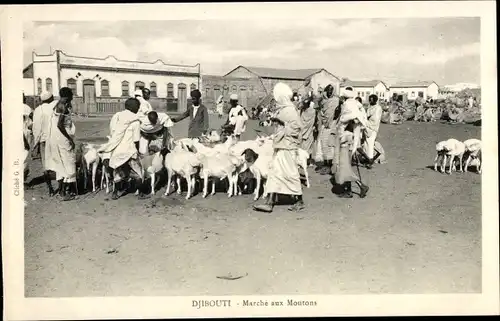 Ak Djibouti Dschibuti, Marché aux Moutons