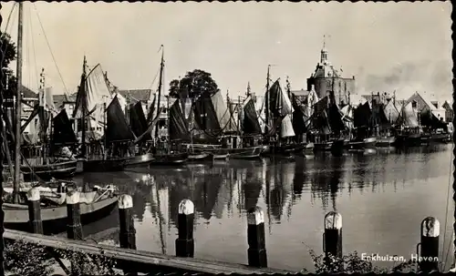 Ak Enkhuizen Nordholland Niederlande, Haven