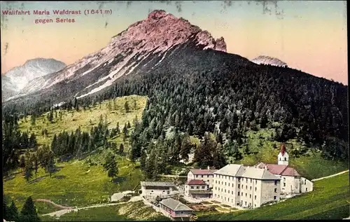 Ak Mühlbachl in Tirol, Maria Waldrast